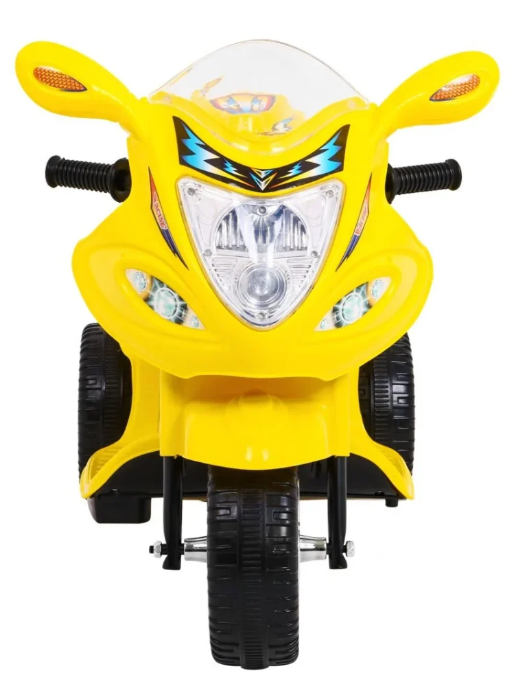 Bjx 088 Električni Tricikl Za Najmlađu Djecu Žuti + Zvuci + Svjetla, žuta Motor Na Akumulator 3