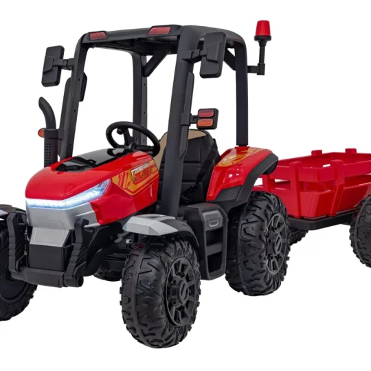 Blast Traktor S Prikolicom Crveni 24v 1