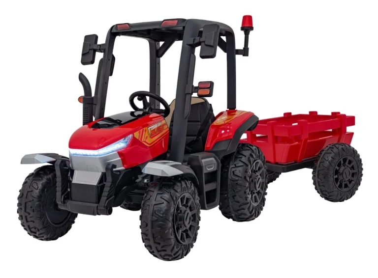 Blast Traktor S Prikolicom Crveni 24v 1