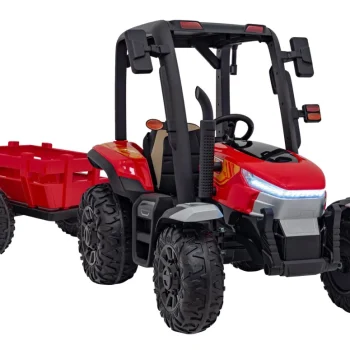 Blast Traktor S Prikolicom Crveni 24v 14