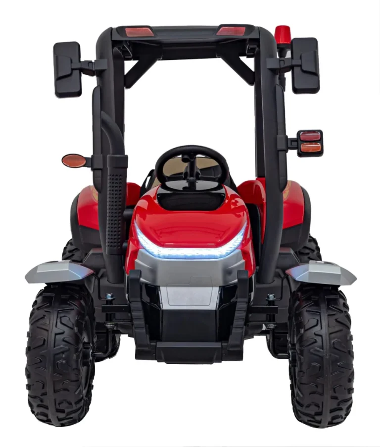 Blast Traktor S Prikolicom Crveni 24v 4