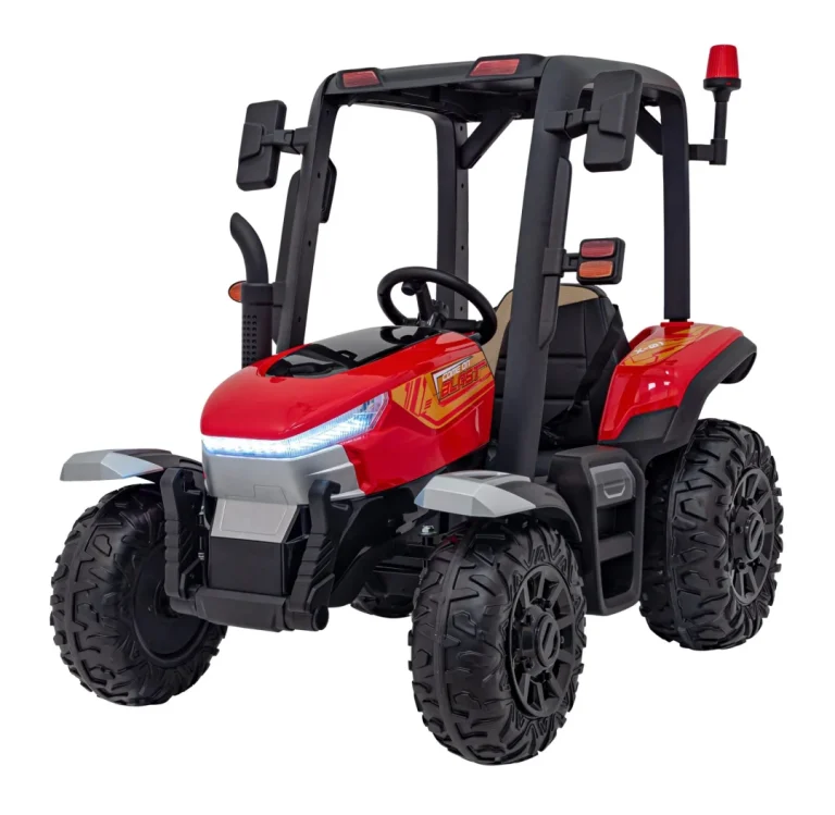 Blast Traktor S Prikolicom Crveni 24v 5