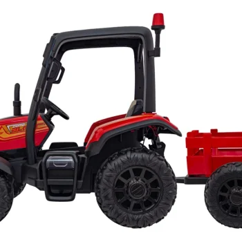 Blast Traktor S Prikolicom Crveni 24v 7