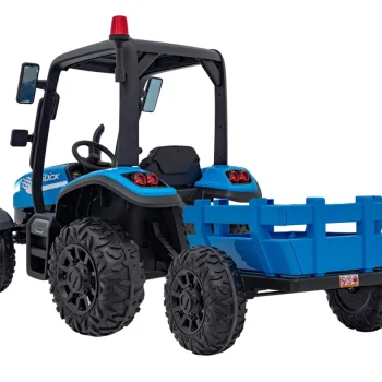 Blast Traktor S Prikolicom Plavi 24v 10