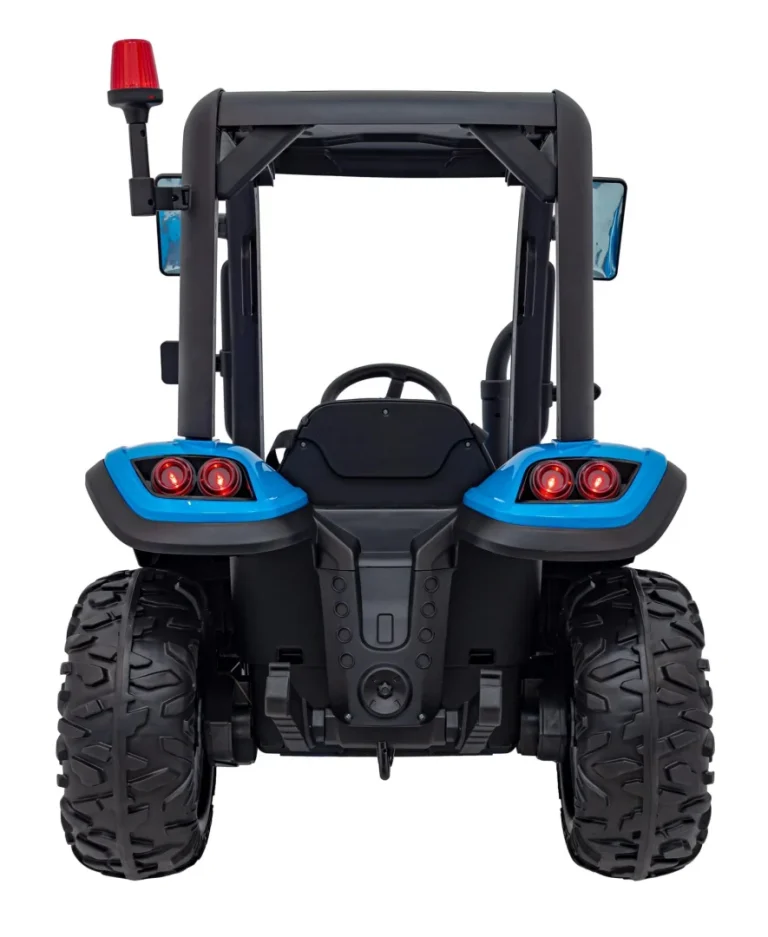 Blast Traktor S Prikolicom Plavi 24v 11