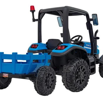 Blast Traktor S Prikolicom Plavi 24v 13