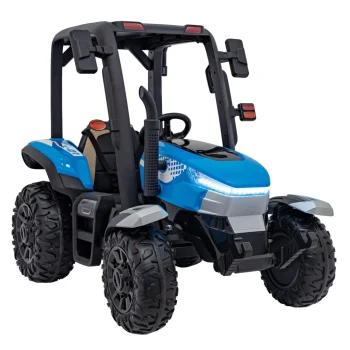Blast Traktor S Prikolicom Plavi 24v 14