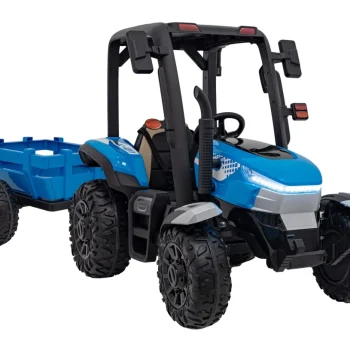 Blast Traktor S Prikolicom Plavi 24v 15
