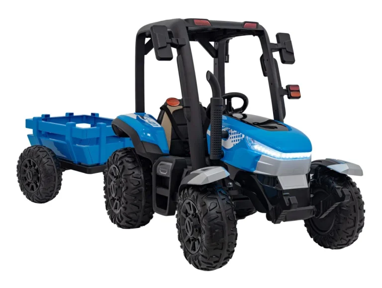 Blast Traktor S Prikolicom Plavi 24v 15