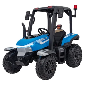 Blast Traktor S Prikolicom Plavi 24v 5