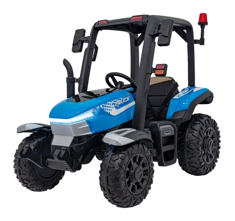 Blast Traktor S Prikolicom Plavi 24v 5