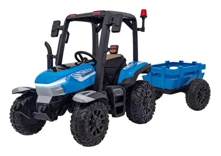 Blast Traktor S Prikolicom Plavi 24v 6