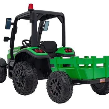 Blast Traktor S Prikolicom Zeleni 24v 11