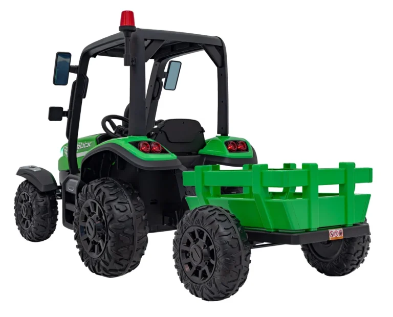 Blast Traktor S Prikolicom Zeleni 24v 11