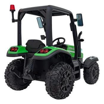 Blast Traktor S Prikolicom Zeleni 24v 13