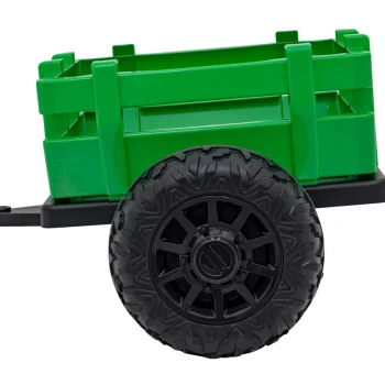 Blast Traktor S Prikolicom Zeleni 24v 32