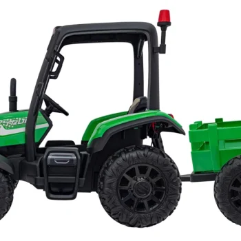 Blast Traktor S Prikolicom Zeleni 24v 9