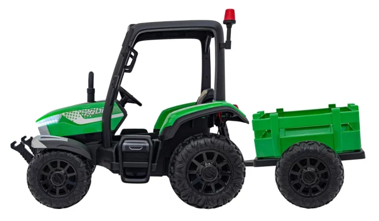 Blast Traktor S Prikolicom Zeleni 24v 9