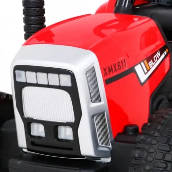 Blow Traktor S Prikolicom Na Akumulator Crveni 10