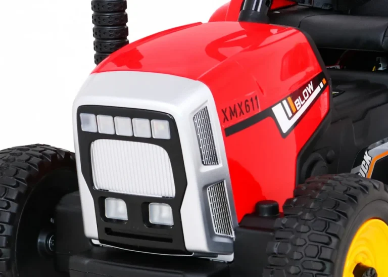 Blow Traktor S Prikolicom Na Akumulator Crveni 10