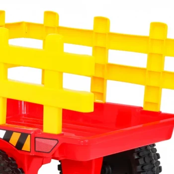 Blow Traktor S Prikolicom Na Akumulator Crveni 11