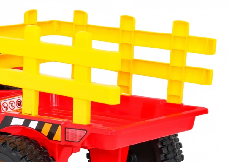 Blow Traktor S Prikolicom Na Akumulator Crveni 11