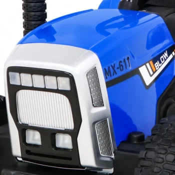 Blow Traktor S Prikolicom Na Akumulator Plavi 9