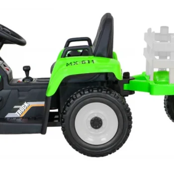 Blow Traktor S Prikolicom Na Akumulator Zeleni 4