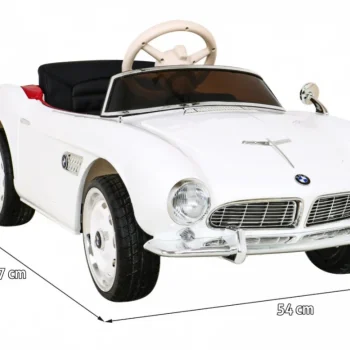 Bmw 507 Retro Auto Na Akumulator Bijeli 2
