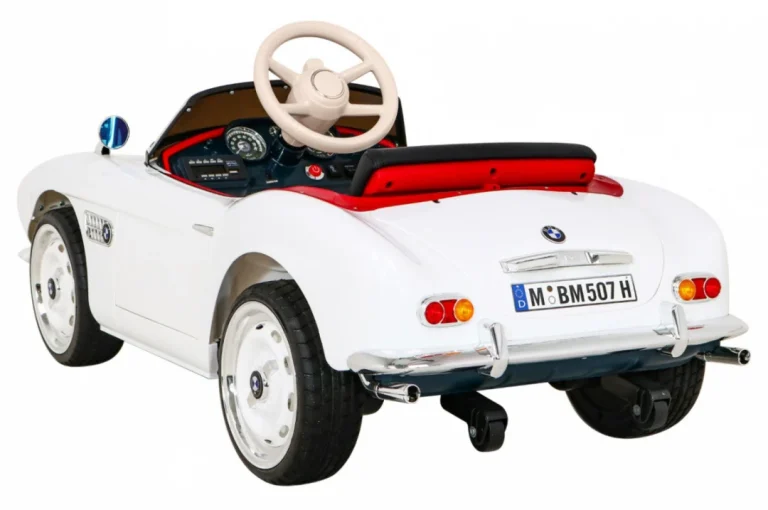 Bmw 507 Retro Auto Na Akumulator Bijeli 5