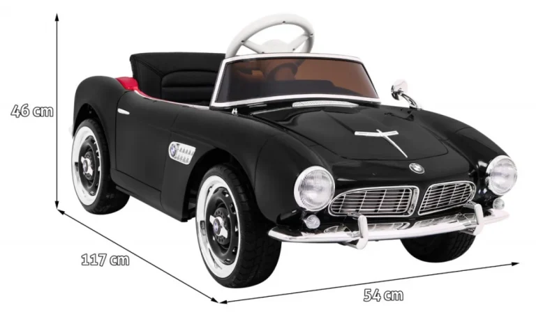 Bmw 507 Retro Auto Na Akumulator Crni 2