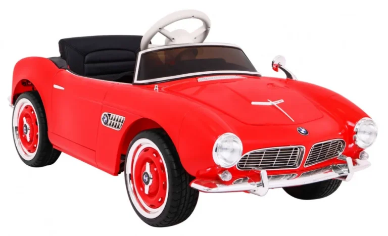 Bmw 507 Retro Auto Na Akumulator Crveni 11