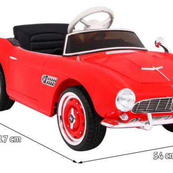 Bmw 507 Retro Auto Na Akumulator Crveni 2