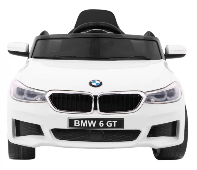 Bmw 6 Gt Automobil Na Baterije Bijeli + Daljinski Upravljač + Spori Start + Eva, Bijela 3