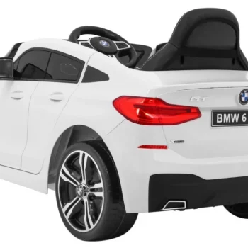 Bmw 6 Gt Automobil Na Baterije Bijeli + Daljinski Upravljač + Spori Start + Eva, Bijela 5