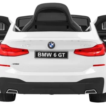 Bmw 6 Gt Automobil Na Baterije Bijeli + Daljinski Upravljač + Spori Start + Eva, Bijela 6