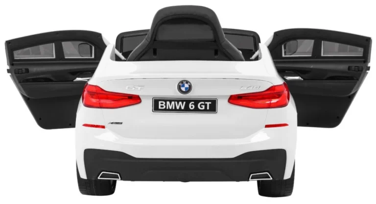 Bmw 6 Gt Automobil Na Baterije Bijeli + Daljinski Upravljač + Spori Start + Eva, Bijela 6