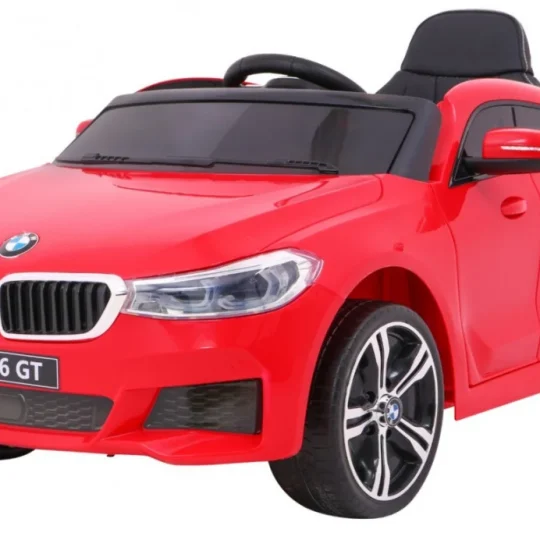 Bmw 6 Gt Crveni Automobil Na Baterije + Daljinski Upravljač, Crvena 1