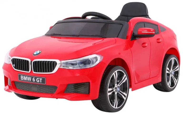 Bmw 6 Gt Crveni Automobil Na Baterije + Daljinski Upravljač, Crvena 1