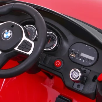 Bmw 6 Gt Crveni Automobil Na Baterije + Daljinski Upravljač, Crvena 11