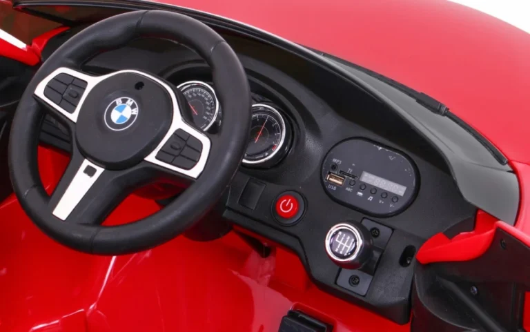 Bmw 6 Gt Crveni Automobil Na Baterije + Daljinski Upravljač, Crvena 11