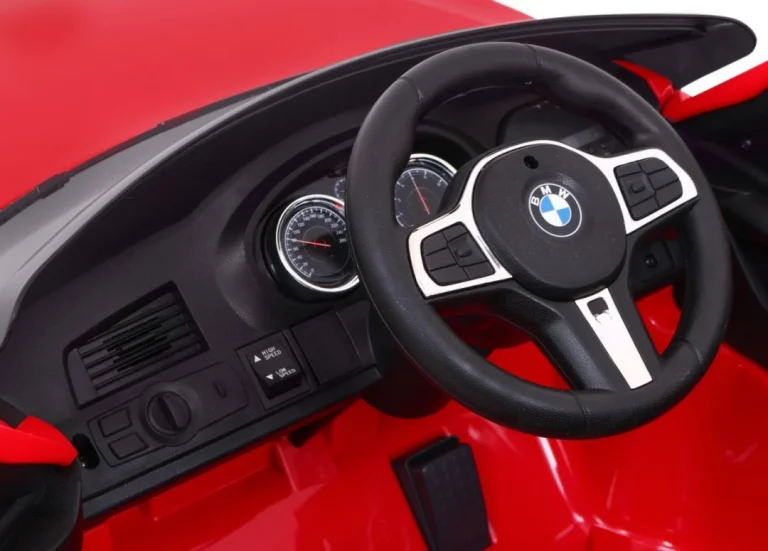 Bmw 6 Gt Crveni Automobil Na Baterije + Daljinski Upravljač, Crvena 12