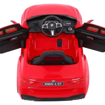 Bmw 6 Gt Crveni Automobil Na Baterije + Daljinski Upravljač, Crvena 6