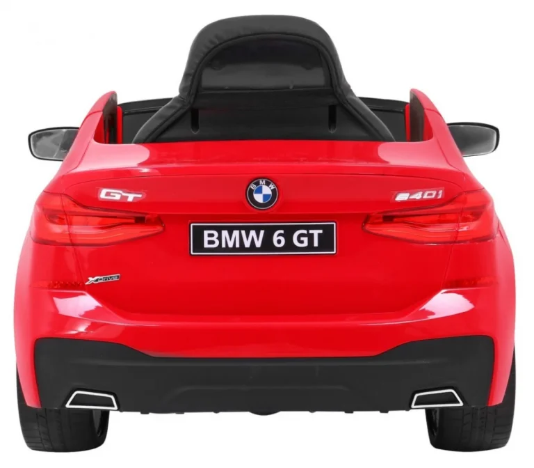 Bmw 6 Gt Crveni Automobil Na Baterije + Daljinski Upravljač, Crvena 7
