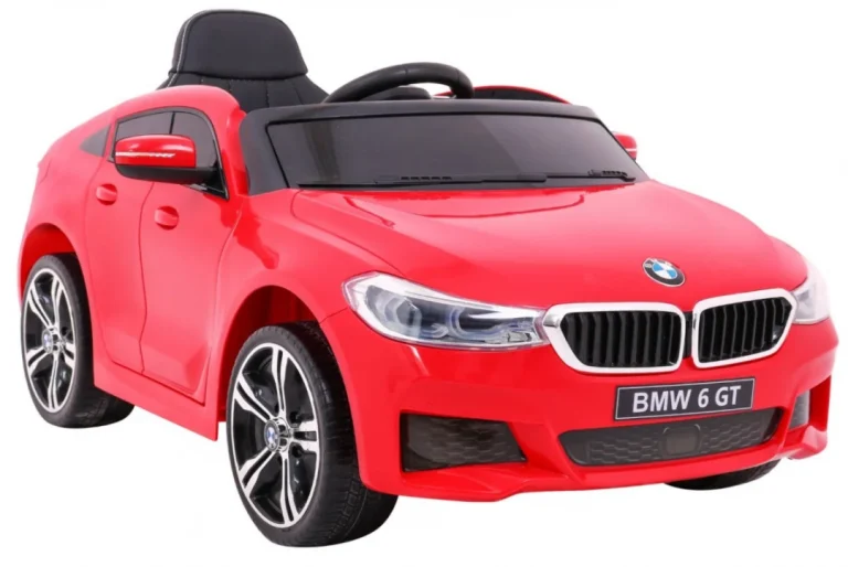 Bmw 6 Gt Crveni Automobil Na Baterije + Daljinski Upravljač, Crvena 9