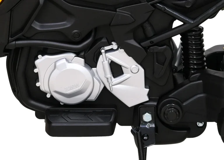 Bmw F850 Gs Dječji Motocikl Na Baterije žuti + Pomoćni Kotači + Audio Led + Spori Start + Eva, žuta Motor Na Akumulator 12