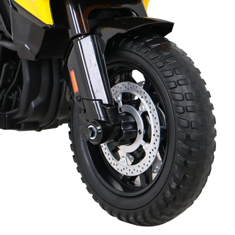 Bmw F850 Gs Dječji Motocikl Na Baterije žuti + Pomoćni Kotači + Audio Led + Spori Start + Eva, žuta Motor Na Akumulator 14