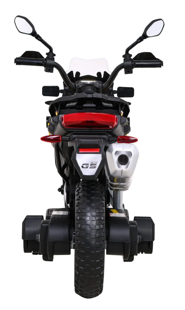 Bmw F850 Gs Dječji Motocikl Na Baterije žuti + Pomoćni Kotači + Audio Led + Spori Start + Eva, žuta Motor Na Akumulator 6