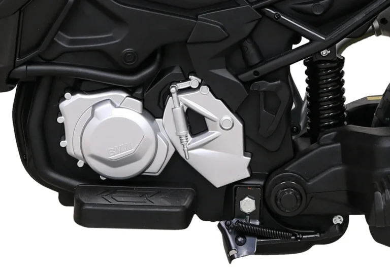 Bmw F850 Gs Policijski Motocikl Na Baterije Za Djecu + Pomoćni Kotači + Sirena + Svjetla + 2 Kofera Motor Na Akumulator 12