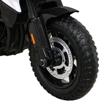 Bmw F850 Gs Policijski Motocikl Na Baterije Za Djecu + Pomoćni Kotači + Sirena + Svjetla + 2 Kofera Motor Na Akumulator 14